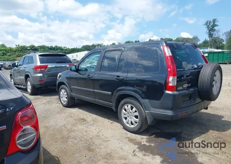 2006 Honda Cr-V Ex z USA, uszkodzony, nr VIN SHSRD77836U438904